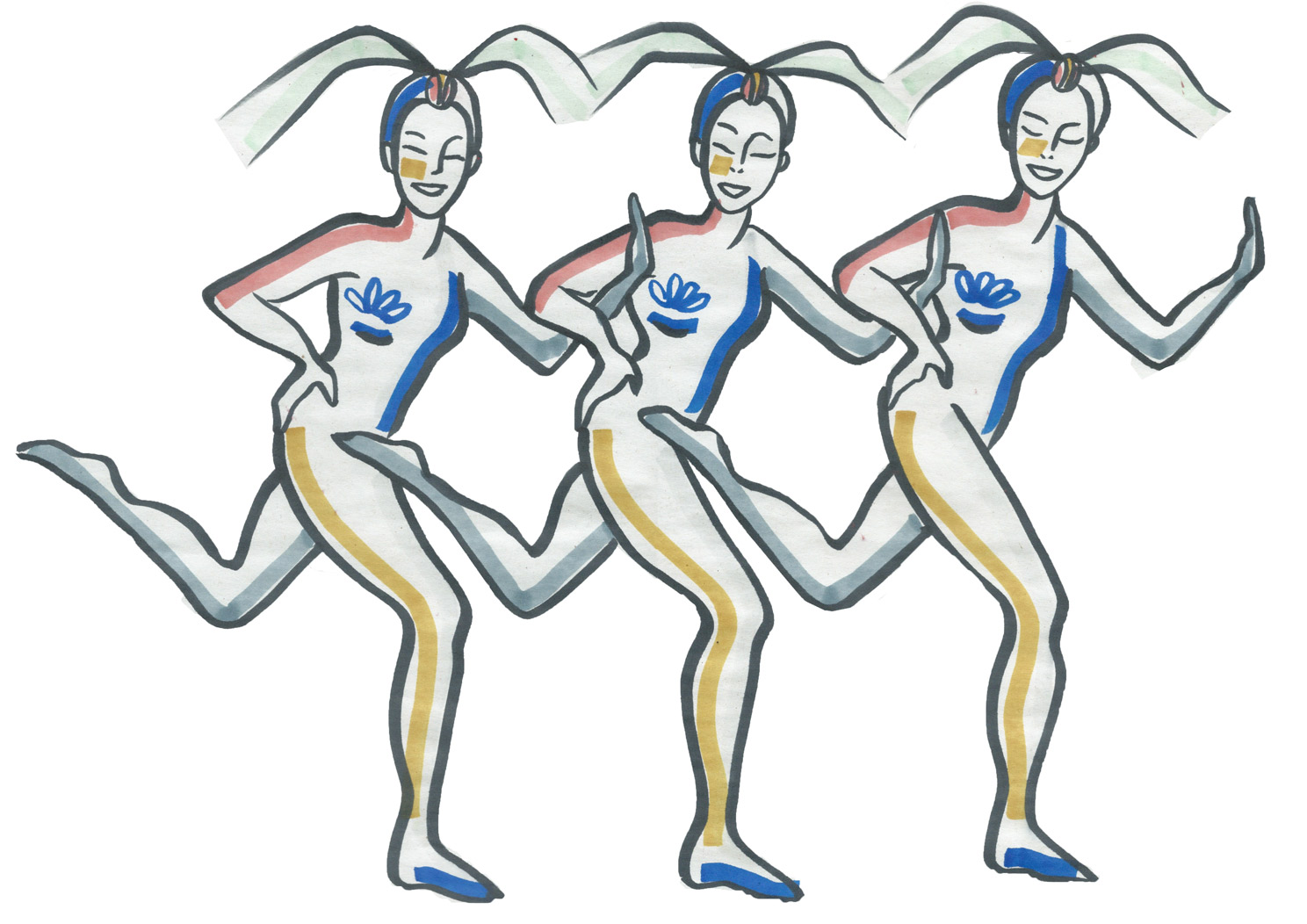 drawing laugh walk vanguard poingue